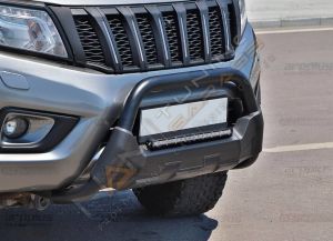 Nissan Navara Siyah Ön Koruma PWT16 2006-2020 arası
