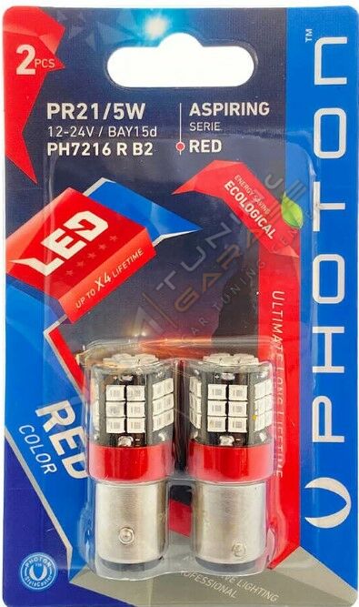 Photon PR21-5W Kırmızı Blister B2