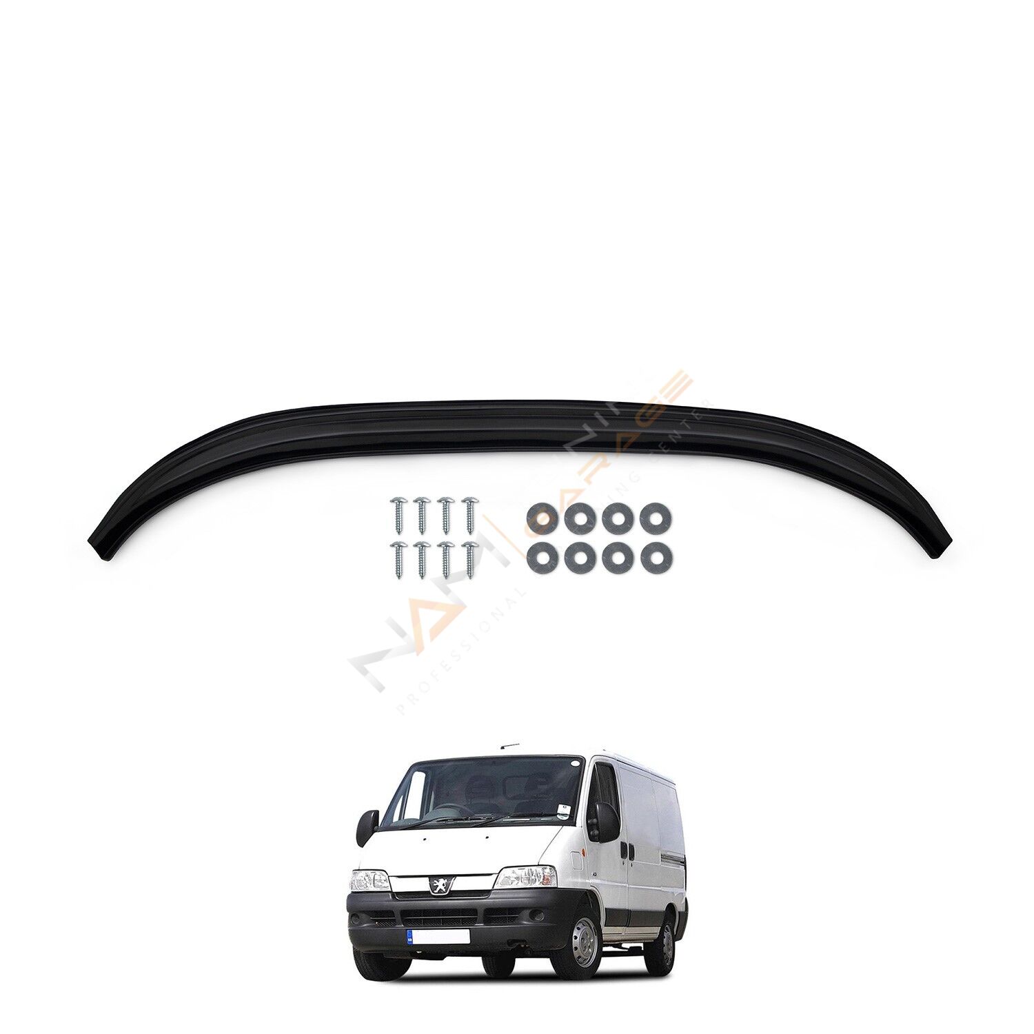 Peugeot Boxer Ön Tampon Lip 1994-2006 Siyah / Beyaz Seçenekli