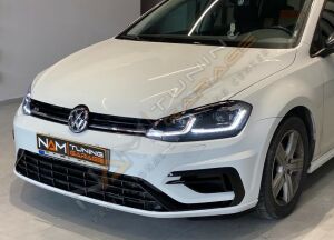 Golf 7 Mk7 J Led Far Silver 2012-2017 arası uyumlu