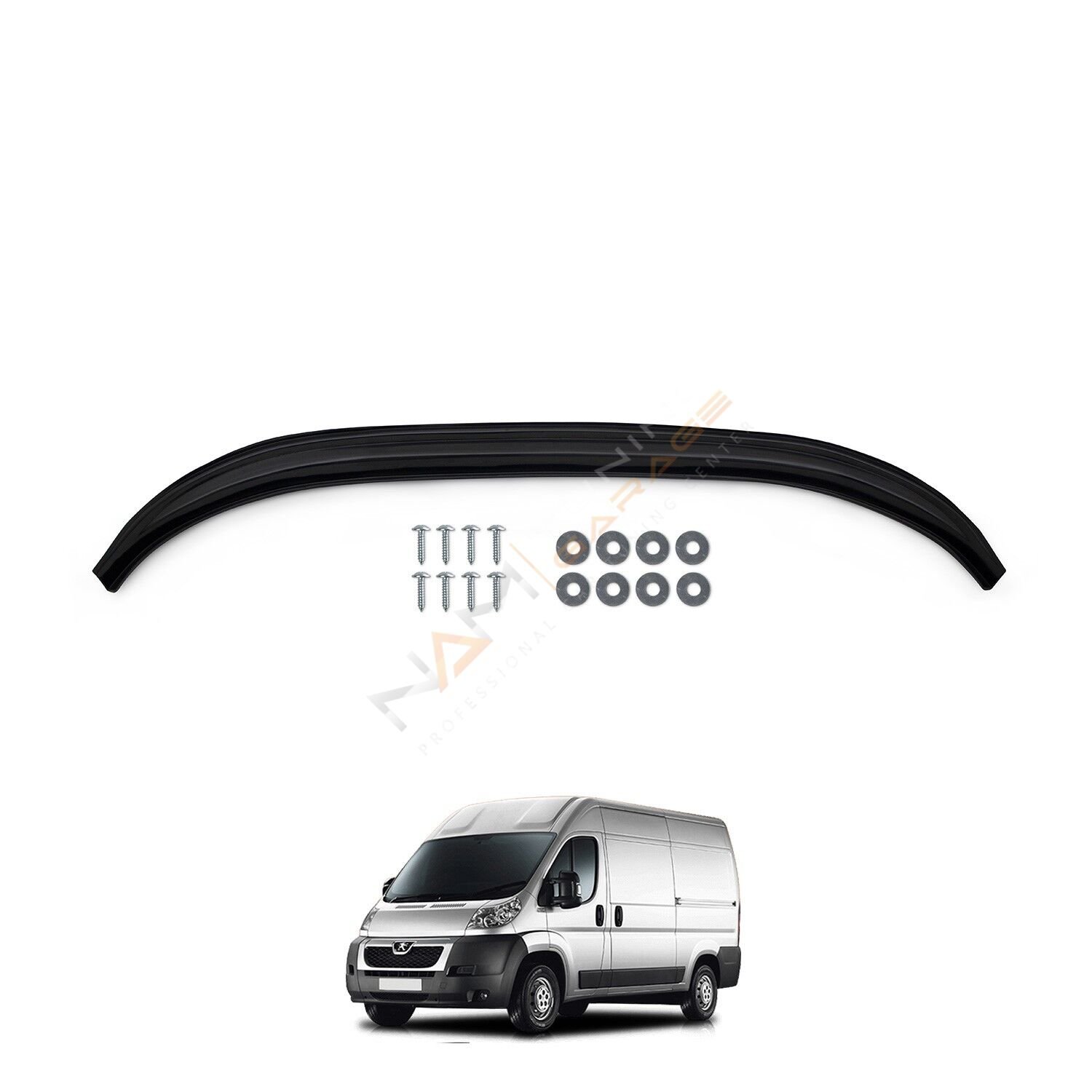 Peugeot Boxer Ön Tampon Lip 2006-2014 Siyah / Beyaz Seçenekli