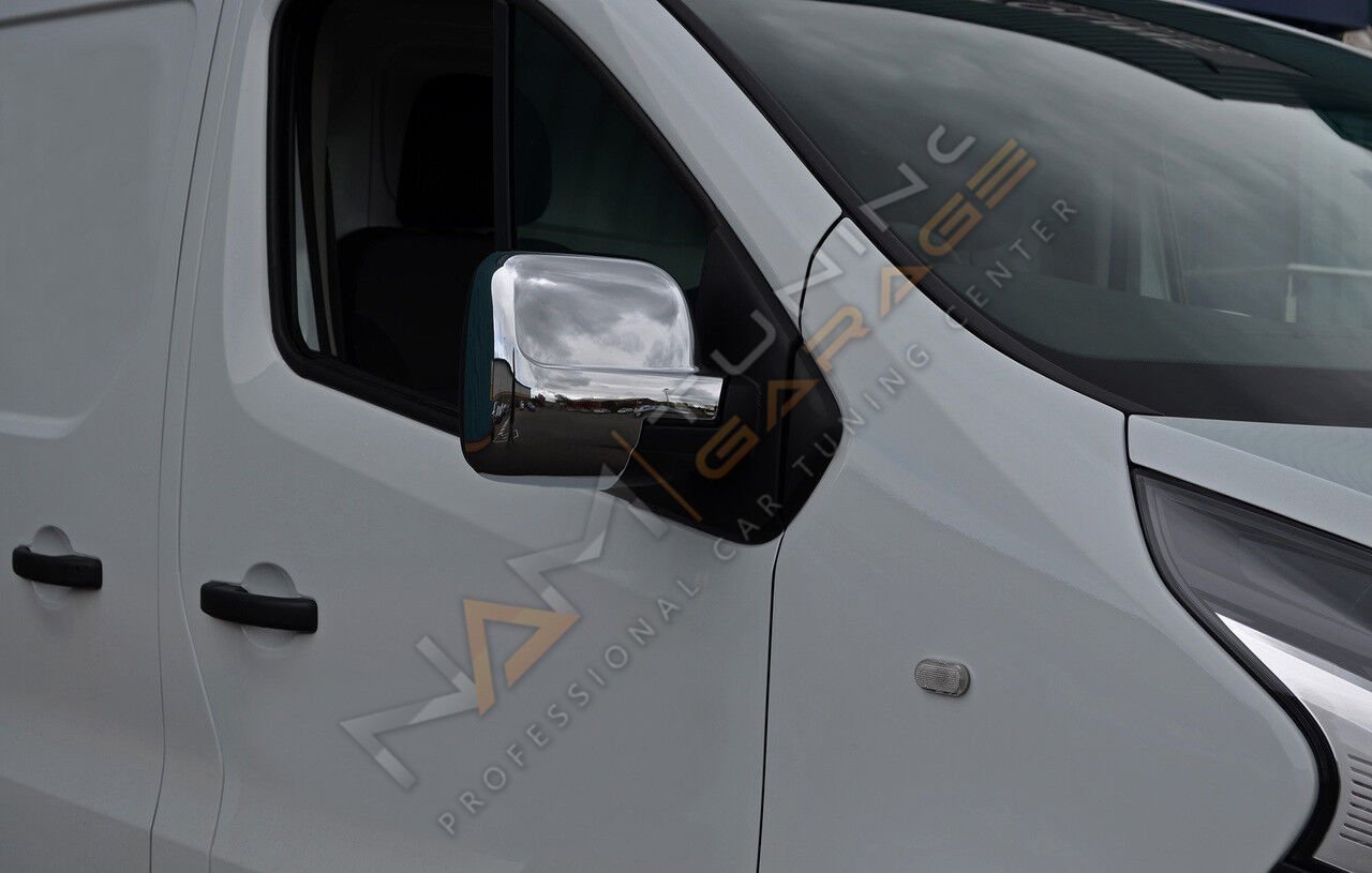 Opel Vivaro Krom Ayna Kapağı 2014- ABS Krom