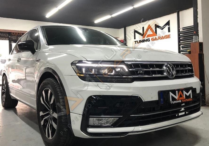TIGUAN 2018+ IÇIN UYUMLU LED FAR (HALOJEN İÇİN)