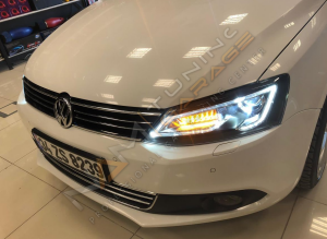 JETTA AUDİ DİZAYN FAR SETİ SAĞ - SOL İTHAL 2010-2018