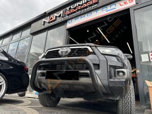 Toyota Hilux Siyah Ön Koruma PWT22