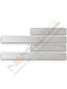 Peugeot 307 Krom Kapı Eşiği 2001-2008 Paslanmaz Çelik