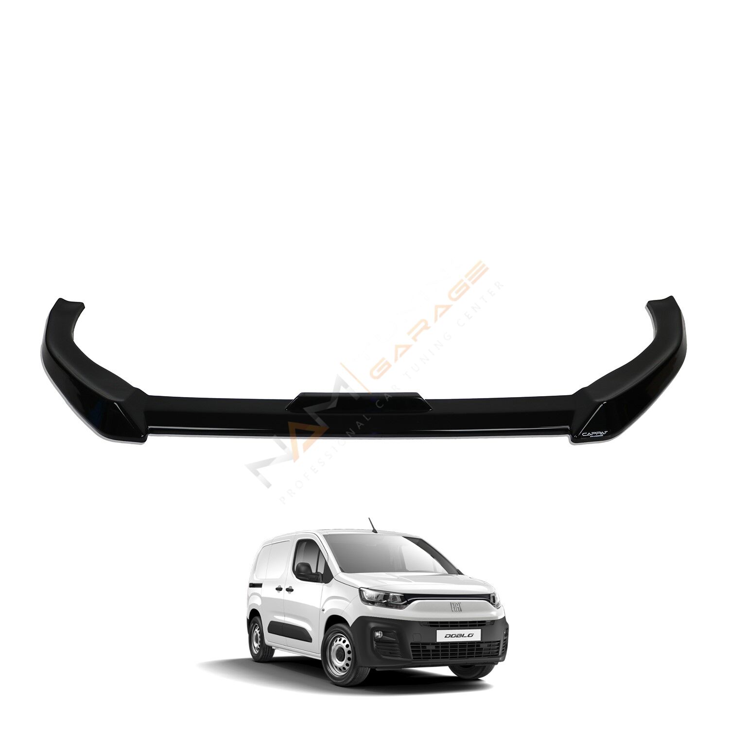 Peugeot Partner Ön Tampon Altı Lip Parlak Siyah 2019+ Uyumlu