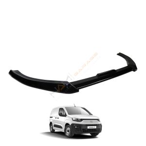 Peugeot Partner Ön Tampon Altı Lip Parlak Siyah 2019+ Uyumlu