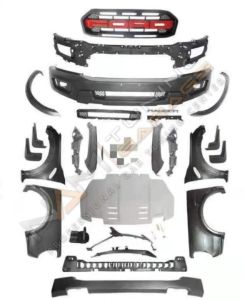 Ford Ranger T7-T8 Raptor Dönüşüm Body Kit (ÇAMURLUKLAR DAHIL TAM SET)