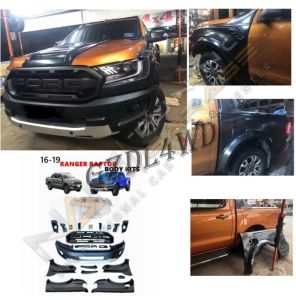 Ford Ranger T7-T8 Raptor Dönüşüm Body Kit (ÇAMURLUKLAR DAHIL TAM SET)