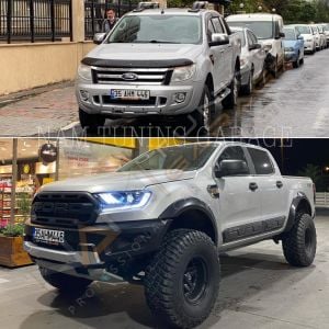 Ford Ranger T7-T8 Raptor Dönüşüm Body Kit (ÇAMURLUKLAR DAHIL TAM SET)