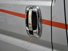 Peugeot Boxer Kapı Kolu + Çerçeve 2006- Paslanmaz Çelik