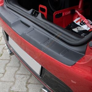 Renault Clio 4 Arka Tampon Eşiği 2012-2020 Tampon Üstü Koruma Parlak / Mat Siyah