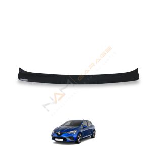 Renault Clio 5 Arka Tampon Eşiği 2020+ Tampon Üstü Koruma Parlak / Mat Siyah