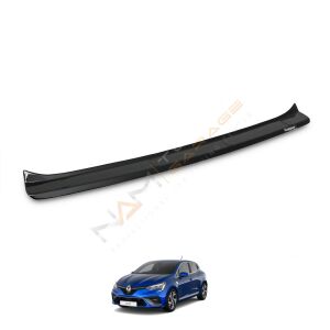 Renault Clio 5 Arka Tampon Eşiği 2020+ Tampon Üstü Koruma Parlak / Mat Siyah