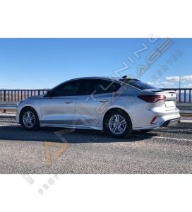 Ford Focus 4 Sedan Marşpiyel Yan Ek 2018+