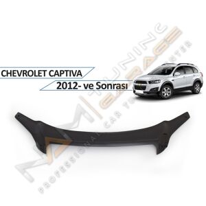 Chevrolet Captiva Kaput Rüzgarlığı 2013-2019 Piano Black
