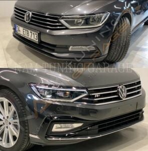 VW PASSAT B8 UYUMLU 8,5 R LİNE ÖN TAMPON PANJUR İTHAL
