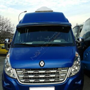 Renault Master Ön Cam Güneşliği 2010-2014 arası uyumlu Parlak Siyah