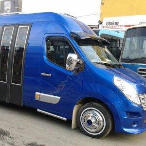 Renault Master Ön Cam Güneşliği 2010-2014 arası uyumlu Parlak Siyah