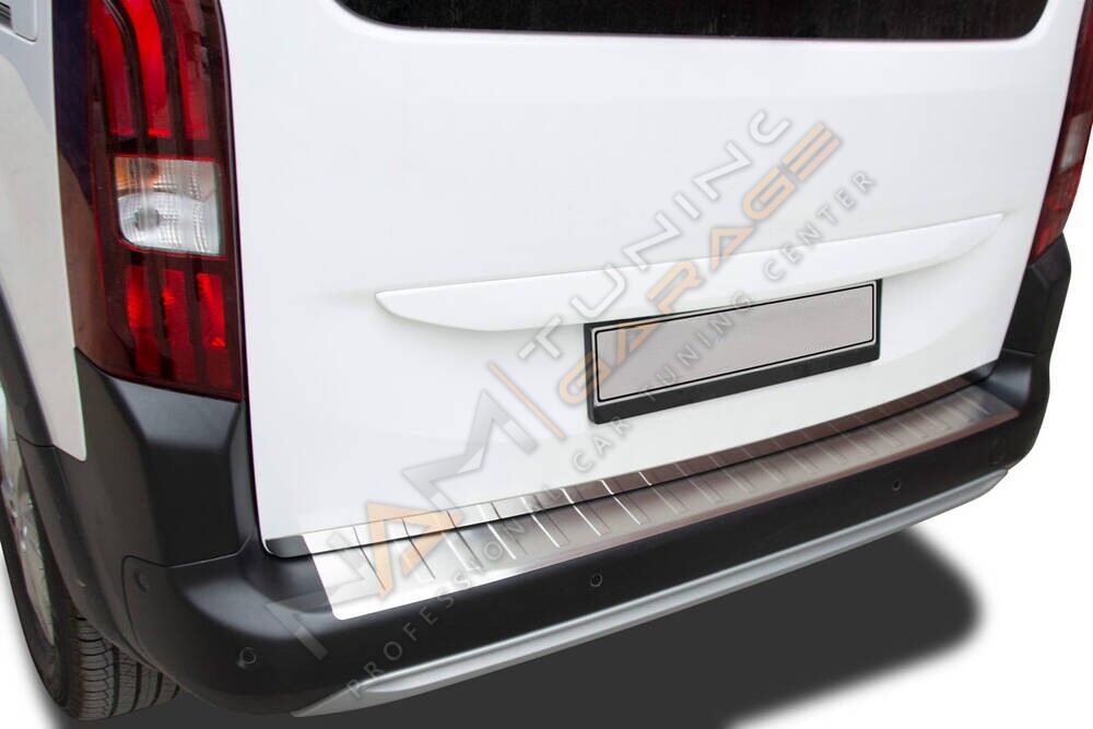 Peugeot Rifter Krom Tampon Üstü 2019- Tampon Eşiği