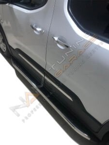 Peugeot Rifter Yan Kapı Çıtası 2019- Paslanmaz Çelik