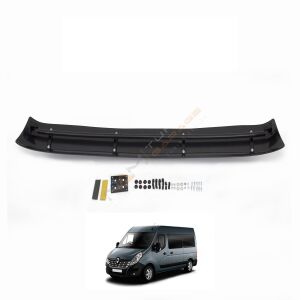 Renault Master Ön Cam Güneşliği 2014-2018 arası uyumlu Parlak Siyah