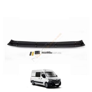 Renault Master Ön Cam Güneşliği 2019+ uyumlu Parlak Siyah