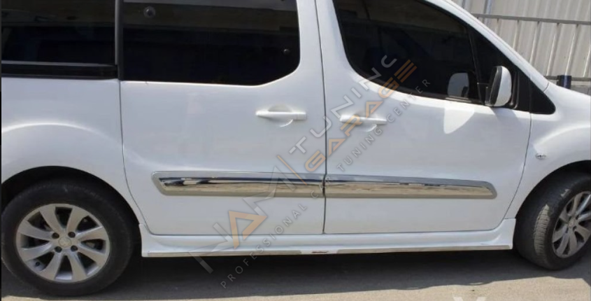 Peugeot Tepee Yan Kapı Çıtası 2008-2018 Paslanmaz Çelik
