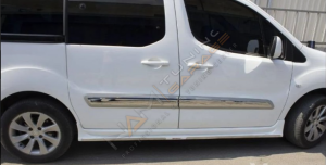 Peugeot Tepee Yan Kapı Çıtası 2008-2018 Paslanmaz Çelik