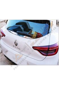 Renault Clio 4 Arka Cam Çıtası HB 2012- Paslanmaz Çelik