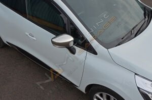 Renault Clio 4 Ayna Kapağı 2012-2018 Paslanmaz Çelik
