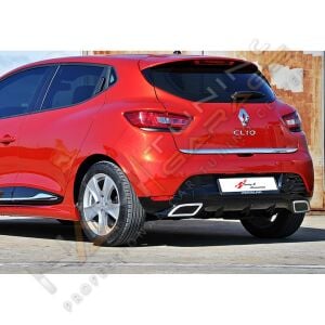 Renault Clio 4 Bagaj Alt Çıta 2012-2018 Paslanmaz Çelik