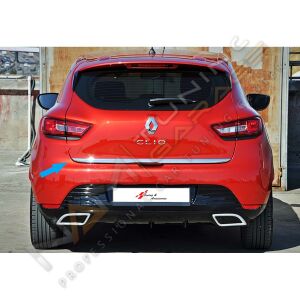 Renault Clio 4 Bagaj Alt Çıta 2012-2018 Paslanmaz Çelik