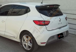 Renault Clio 4 Bagaj Alt Çıta 2012-2018 Paslanmaz Çelik