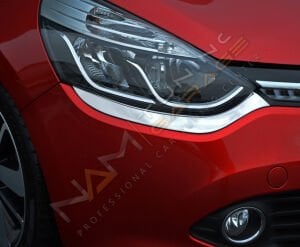 Renault Clio 4 Krom Far Kaşı 2012-2017 Paslanmaz Çelik