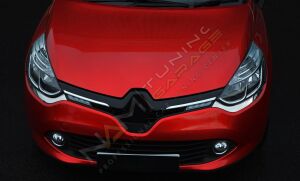 Renault Clio 4 Krom Far Kaşı 2012-2017 Paslanmaz Çelik