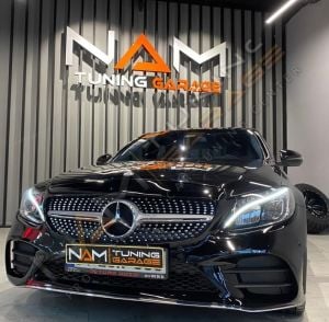 W205 C SERISI IÇIN UYUMLU MAKYAJLI AMG GÖRÜNÜM TAMPON SETI ( AMG DÖNÜSÜM )
