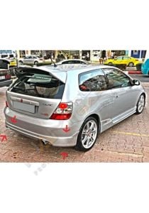 Honda Civic Sport Ep2 Ep3 Arka Ek (Plastik)