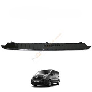 Renault Trafic Arka Tampon Eşiği 2014-2019 arası Tampon Üstü Koruma Parlak / Mat Siyah Trafik