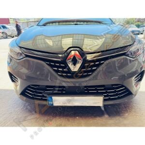Renault Clio 5 Krom Ön Tampon Çıtası 10 Prç 2019+