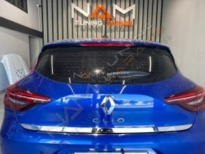 Renault Clio 5 Krom Bagaj Alt Çıta 2019- Paslanmaz Çelik