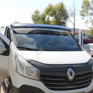 Renault Trafic Ön Cam Güneşliği 2014-2019 arası uyumlu Parlak Siyah Trafik