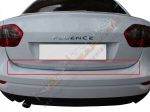 Renault Fluence Krom Bagaj Alt Çıta 2010+ Paslanmaz Çelik