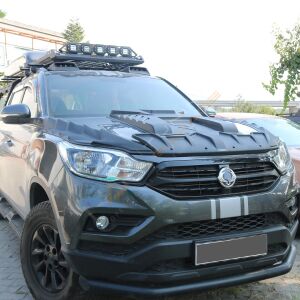 Ssangyong Musso Kaput Üstü Kaplama Dragon Pack 3 Parça
