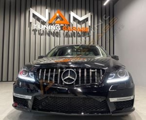 MERCEDES W204 C SERISI IÇIN UYUMLU C63 BODY KIT (MAKYAJLI) (2012-2015)