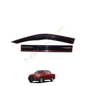 Ssangyong Musso Kromlu Cam Rüzgarlığı 4 Parça 2021+