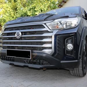 Ssangyong Musso Ön Tampon Detay Sis Çerçeve 2 Parça 2021+