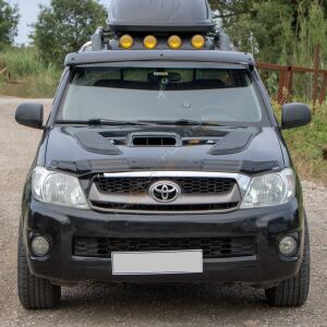 Toyota Hilux Ön Cam Güneşliği 2006-2012 Parlak Siyah