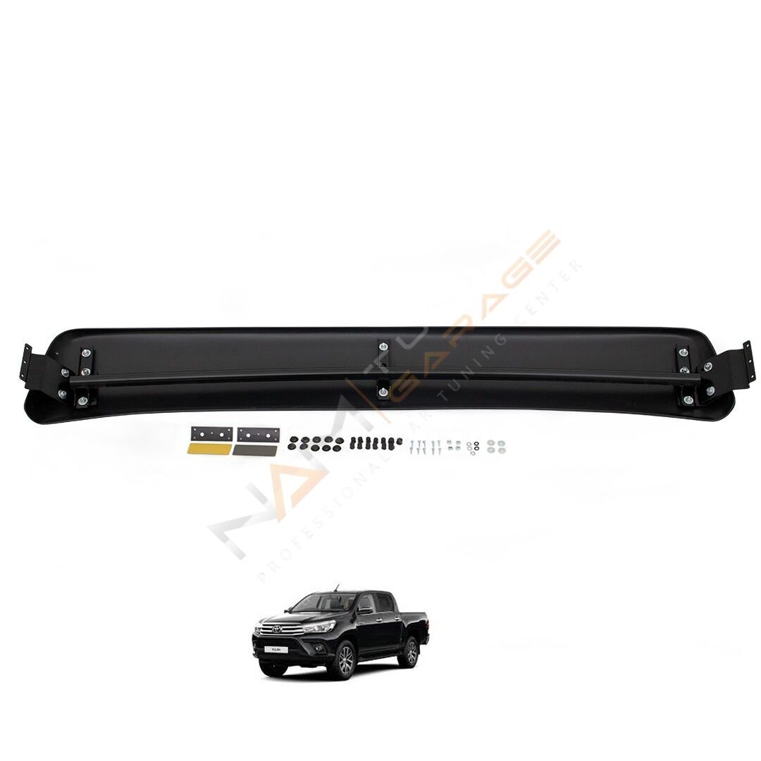 Toyota Hilux Ön Cam Güneşliği 2012-2015 Parlak Siyah